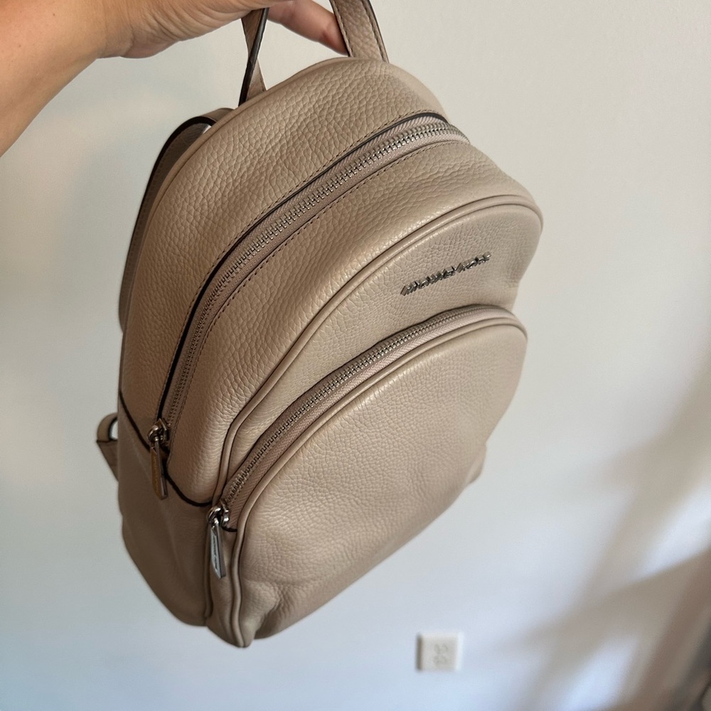 Michael Kors Gray Small Backpack - image 4